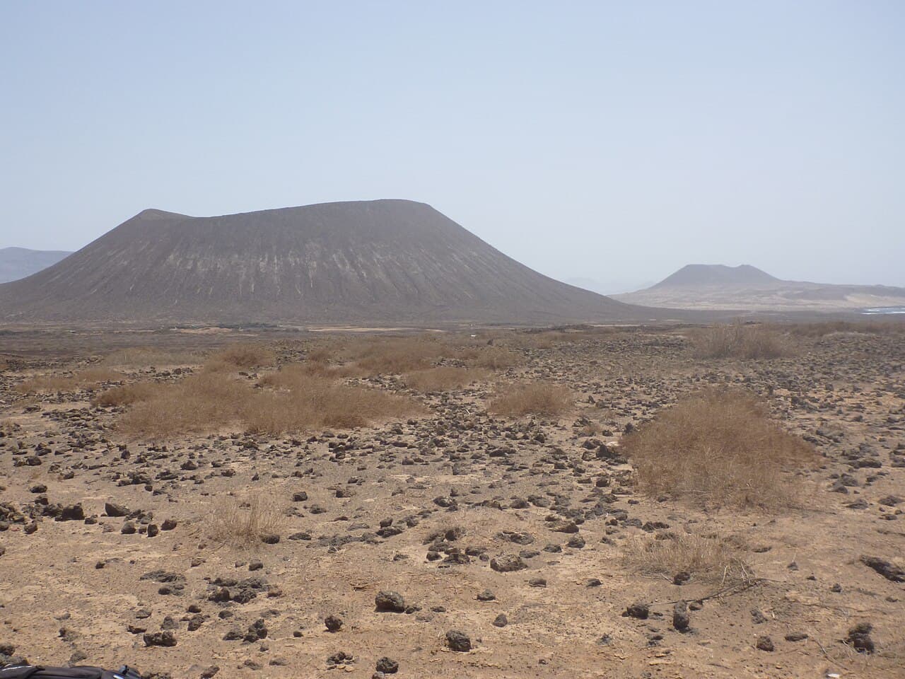 Interior volcánico de La Graciosa
